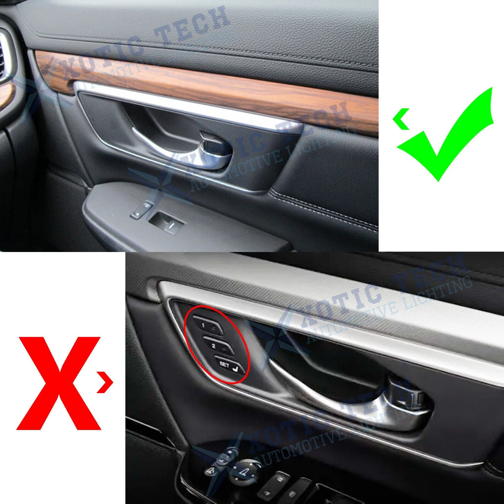 Carbon Fiber Inner Door Handle Bowl Trim for Honda CR-V (2017-2022)