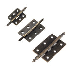 2pc Butt Hinges for Cabinet Cupboard Toolbox Door Hardware