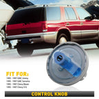 AC Control Knobs for GMC Jimmy Sonoma (1995–1997) Gray