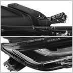 LED Headlight for Chevrolet Blazer (2019–2022) - OE Style, Black Housing