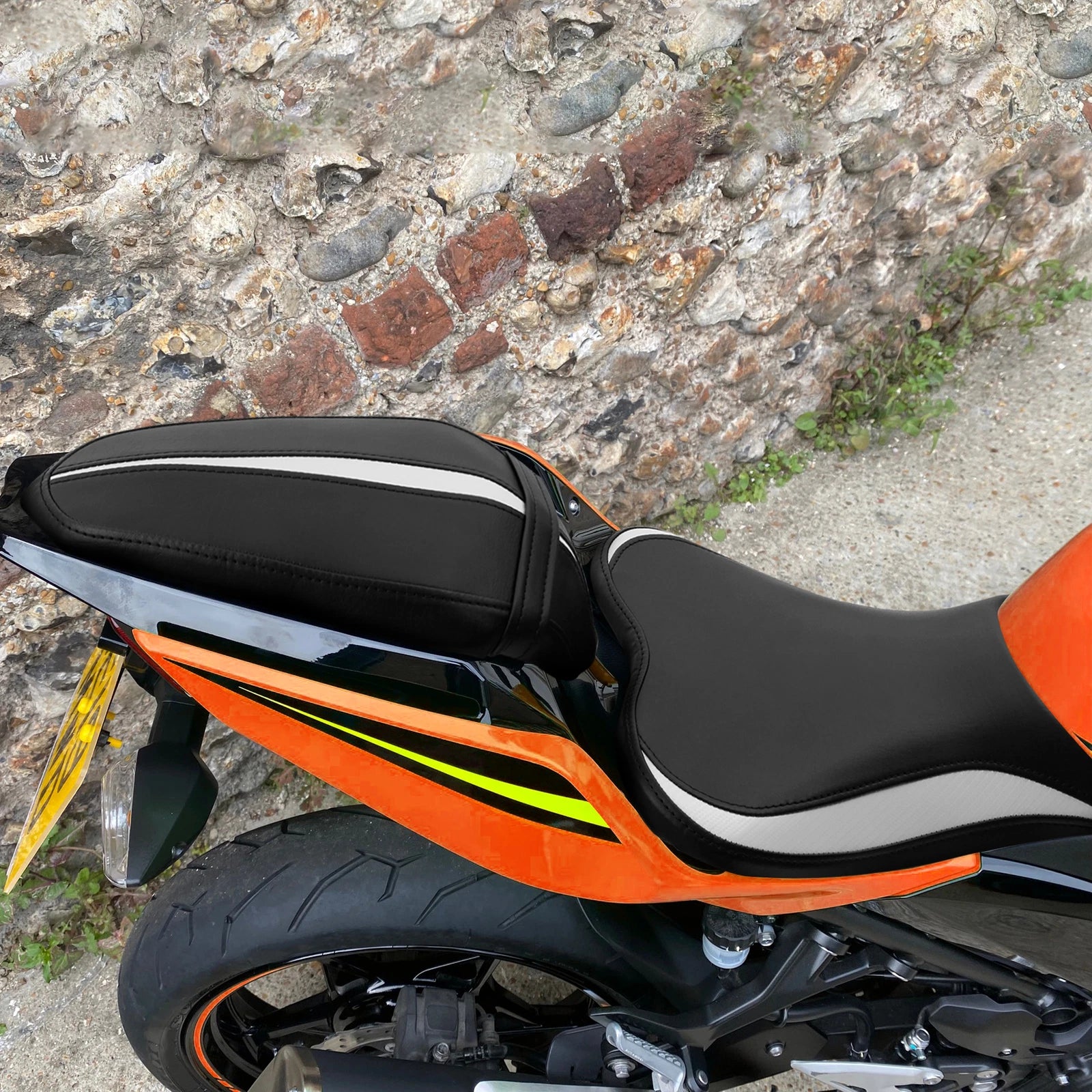 Driver Passenger Seat for Kawasaki Ninja 400 (2018–2023)