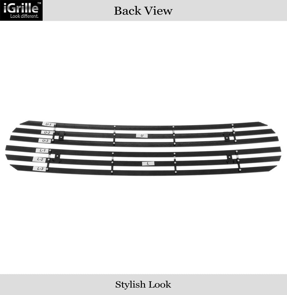 Upper Wide Rivet Billet Grill for Ford F-150 King Ranch/Platinum (2018–2020)