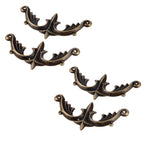 Set of 4 Antique Bronze Corner Protector Guards for Jewelry Box