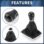 5 Speed Gear Shifter Knob with Cover No. 3AA711113A for VW Passat (2013–2021)