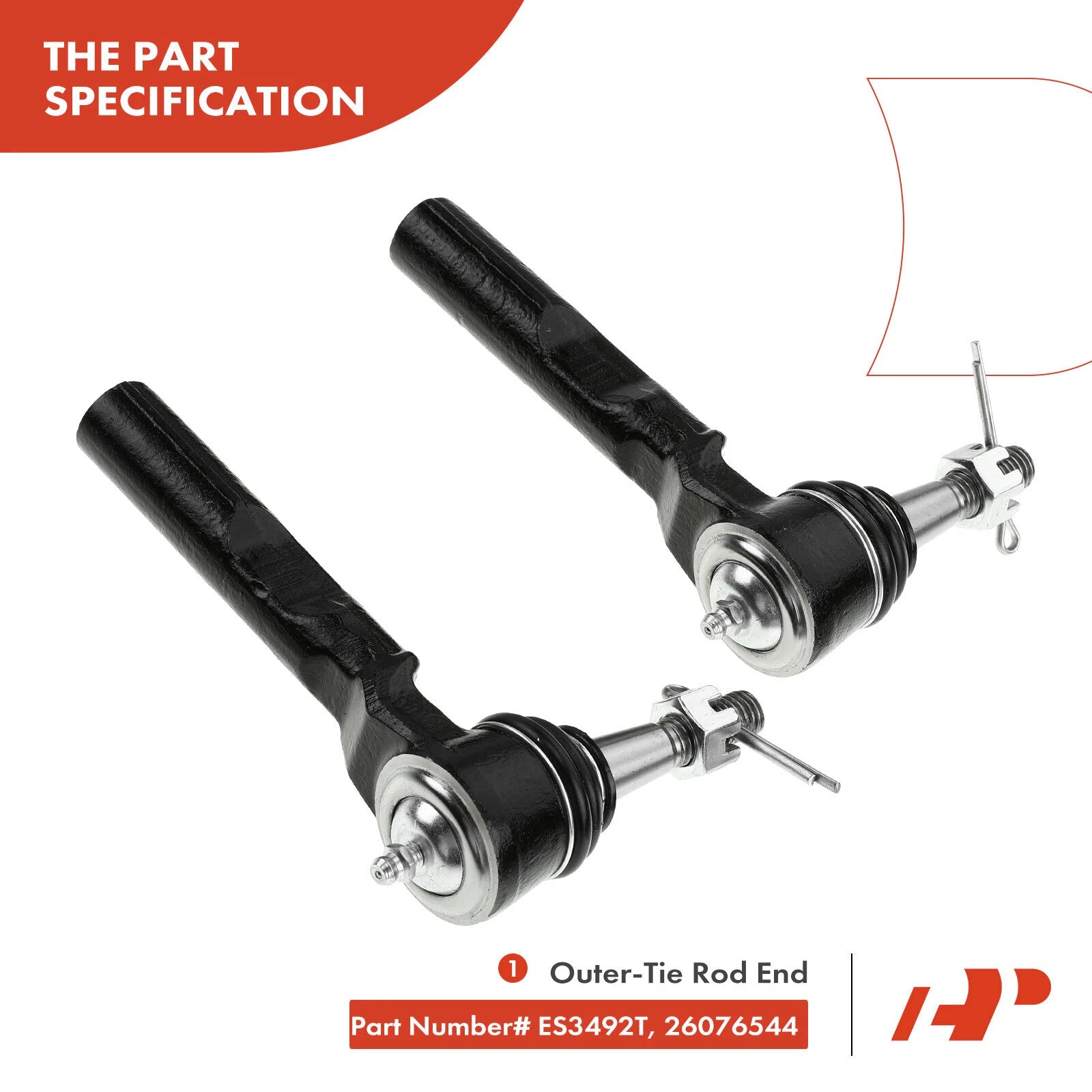 8x Tie Rods & Ball Joints for Chevy Silverado 1500 (1999–2006)