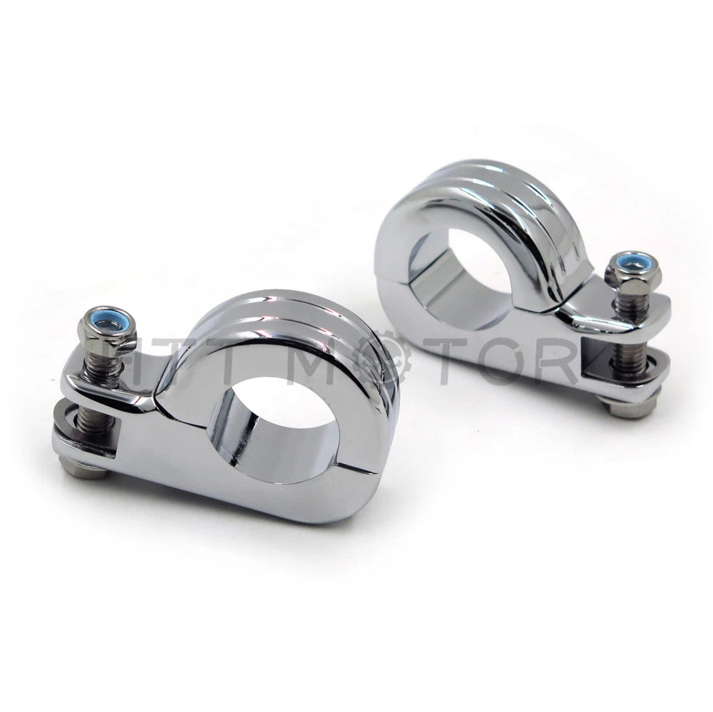 1.25" Highway Foot Peg Mounting Kits for Harley Suzuki Kawasaki