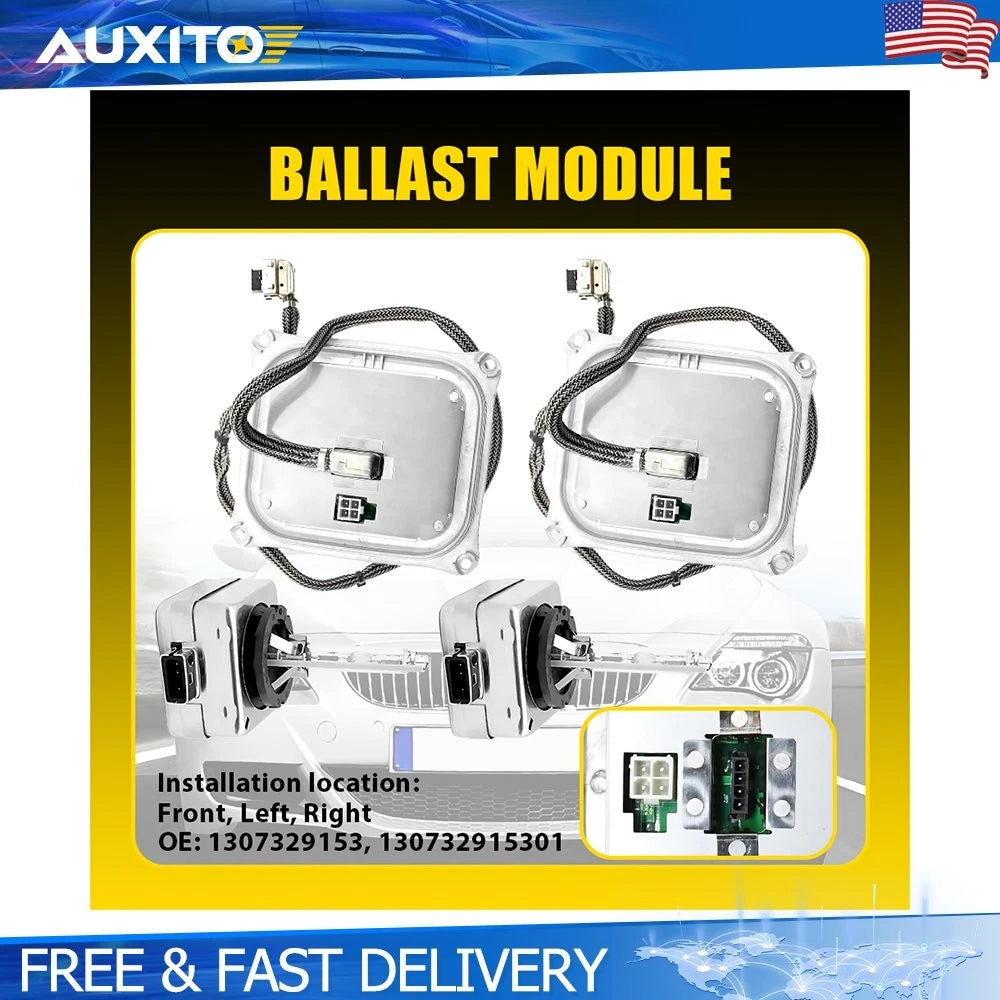 2X 25806714 HID Ballast & Bulb for Cadillac DTS (2007–2011) Xenon Module