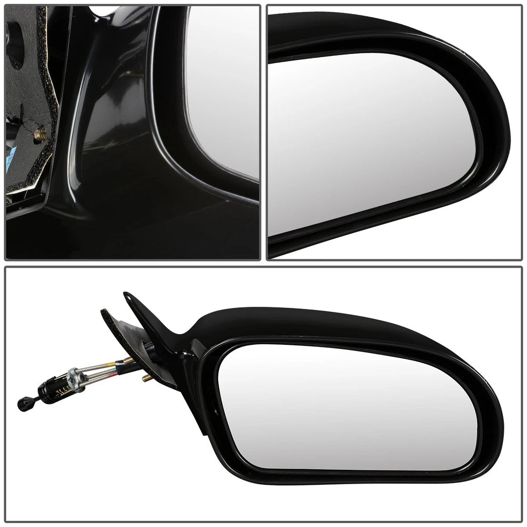 OE Style Manual Side View Door Mirror Right for Chrysler Sebring (1995–2000) MI1321116