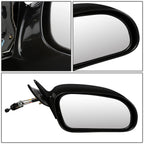 OE Style Manual Side View Door Mirror Right for Chrysler Sebring (1995–2000) MI1321116