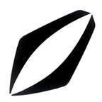 Front Bumper Side Spoiler Trim for BMW F70 F74 M Sport (2024–2025) Glossy Black