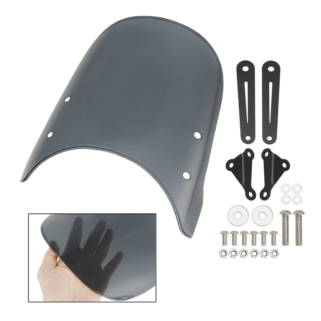 Windshield Windscreen for Moto Guzzi V7 Classic (2016–2023) V9 Bobber (2018–2023)