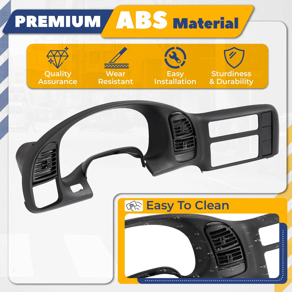 Dashboard Radio Dash Panel Bezel for Chevrolet Astro/GMC Safari (1996–2005)