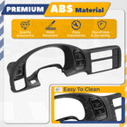 Dashboard Radio Dash Panel Bezel for Chevrolet Astro/GMC Safari (1996–2005)