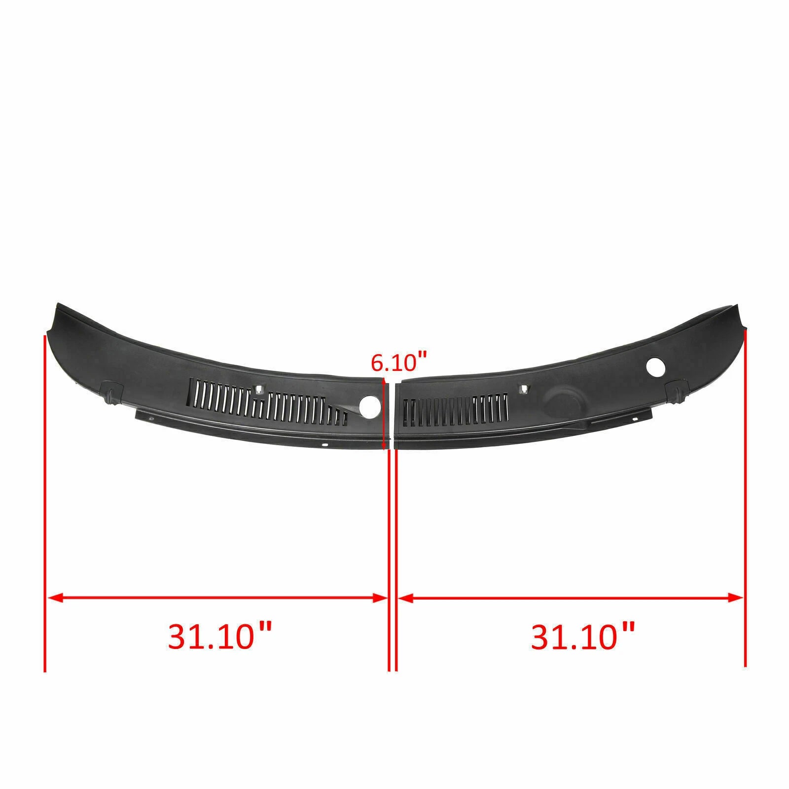 Improved Cowl Panel Vent Grille Hood for Ford Mustang (1999–2004)