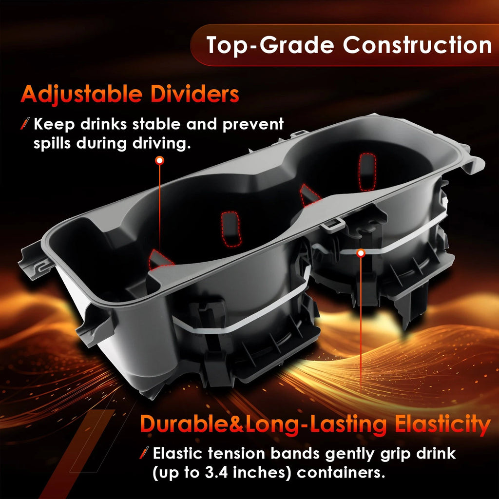 Center Dual Cup Holder for Ford Explorer (2020-2025)