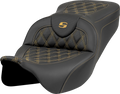 SADDLEMEN Roadsofa Seat for Harley FL (w/o Backrest)
