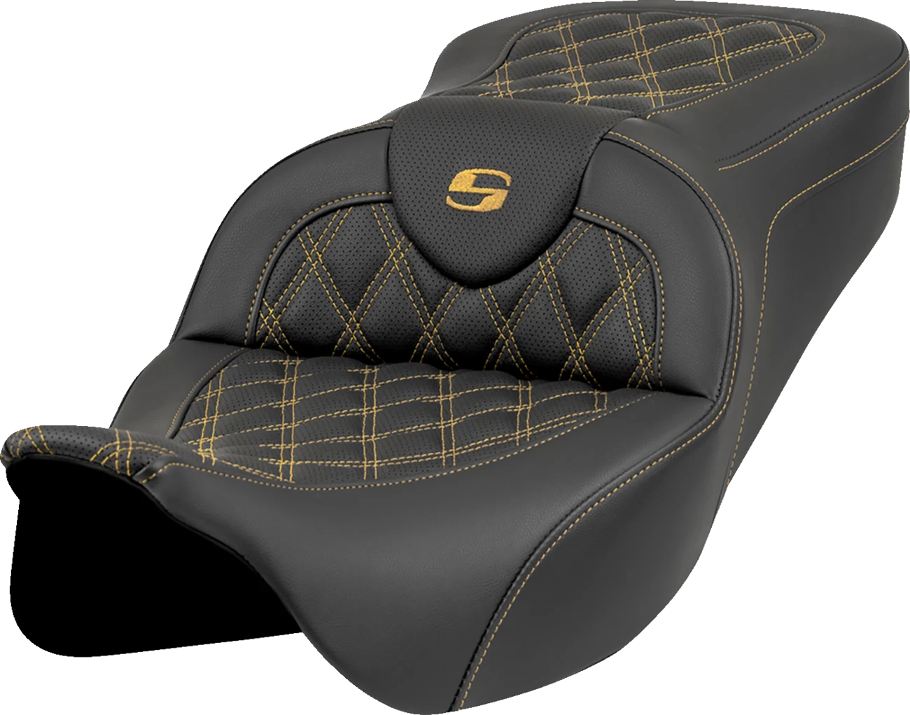 SADDLEMEN Roadsofa Seat for Harley FL (w/o Backrest)