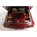 Polished Stainless Steel Rear Deck Trim for 1997–2004 Chevy Corvette