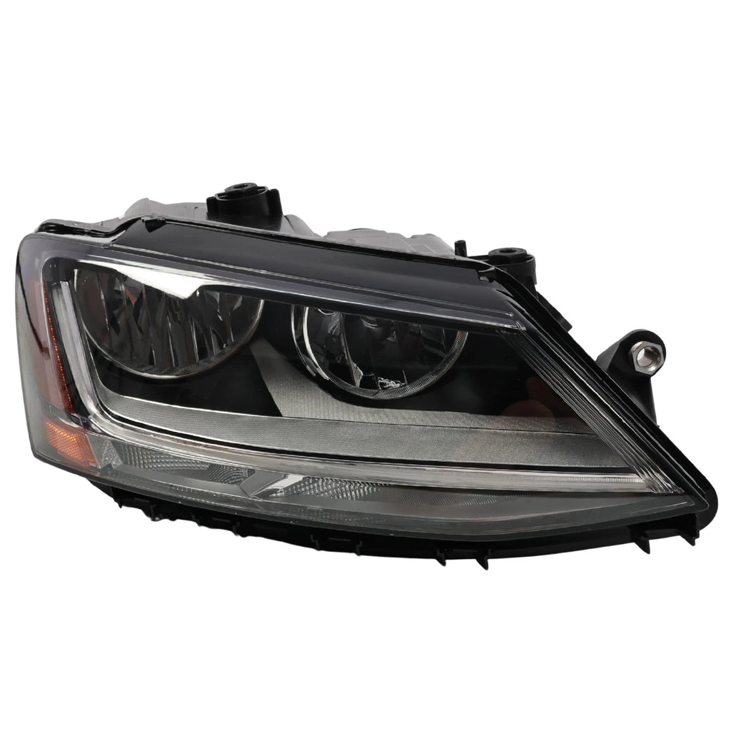 Halogen Headlight w/LED DRL for Volkswagen Jetta (2017–2018) - Right Side