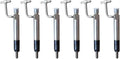 Set of 6 Fuel Injectors 6222113100 for Komatsu PC300-5 (1990–1999)