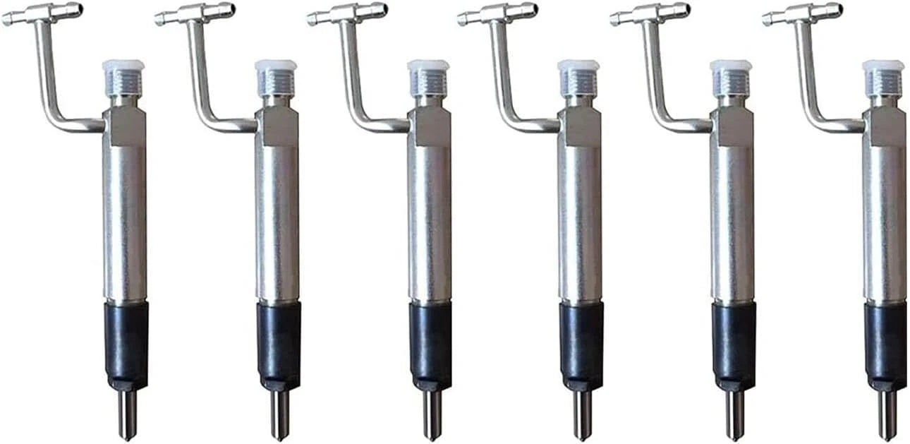 Set of 6 Fuel Injectors 6222113100 for Komatsu PC300-5 (1990–1999)