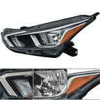 Headlight Assembly for Nissan Versa (2020–2021) LH Side Chrome Halogen