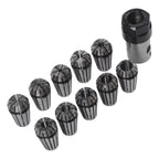 ER16 Spring Collet + Motor Shaft 8mm Extension Rod for Machining Centers