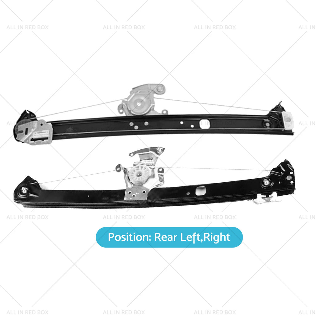 2X Rear LH+RH Power Window Regulator for BMW X5 E53 (2004–2006)