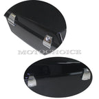 Chrome Hardware Latches Hinges Lock for Harley King Tour Pack (2006–2013)