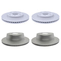 ACDelco Silver Brake Kit Disc Rotors Set for Escalade Silverado (330mm, 345mm)