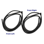 Door Rubber Weatherstrip Seal L+R Fits Datsun Bluebird 510 2D Sedan 1967-72 D06