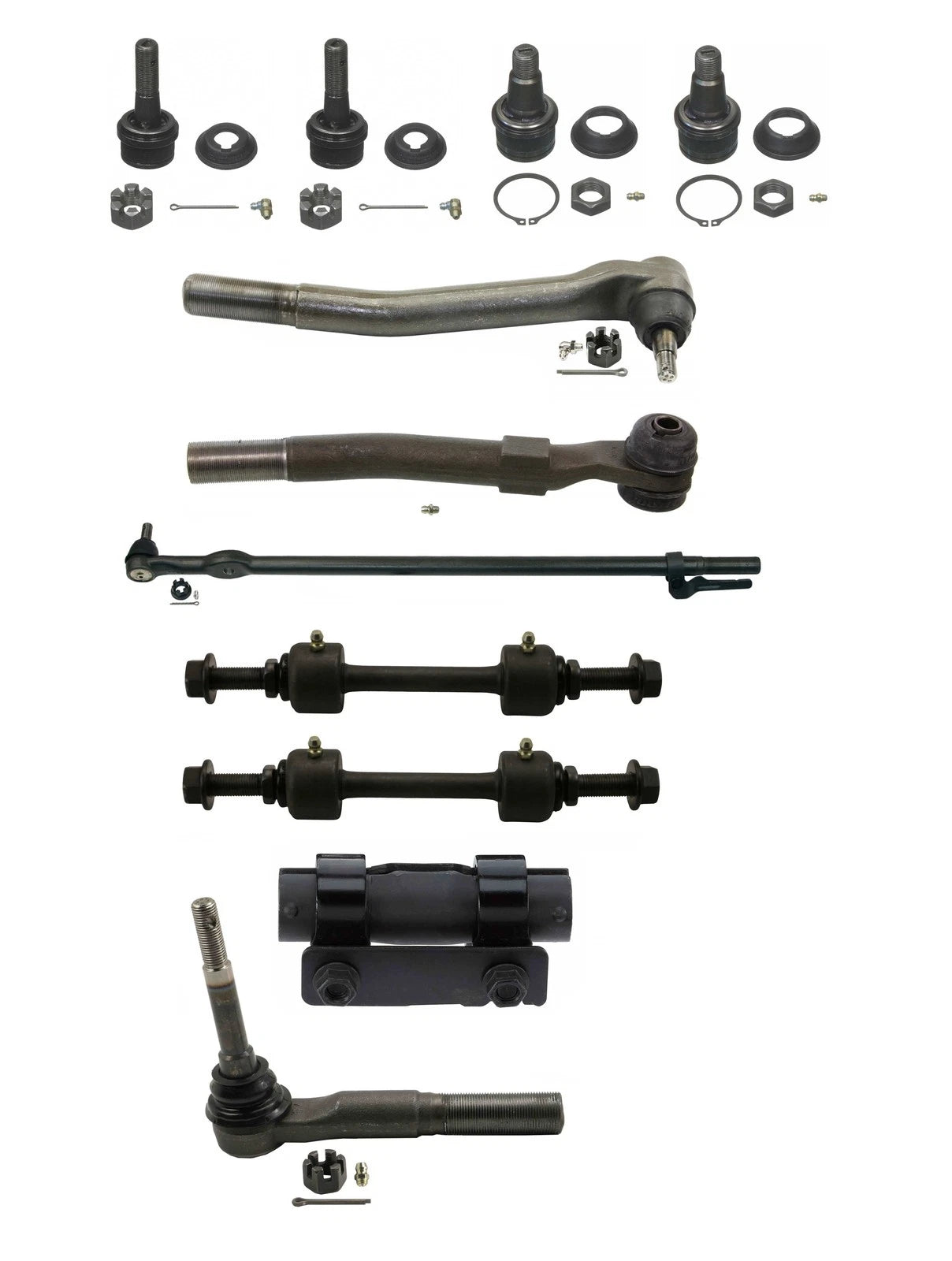 Moog Steering Tie Rod Linkages Ball Joint Kit for Ford F-250 F-350 (1999–2016)