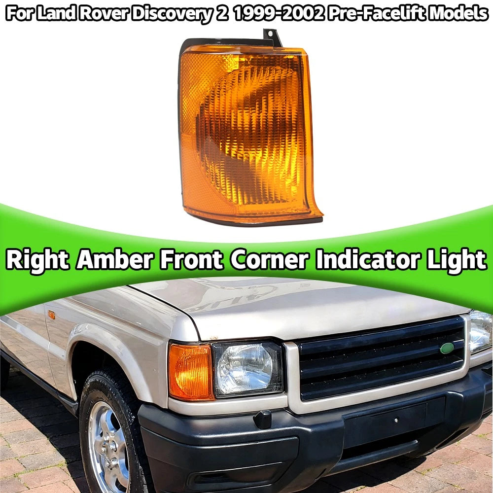 Right Front Corner Indicator Lens for Land Rover Discovery 2 (1999–2002)