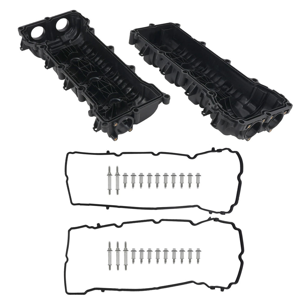 2X Engine Valve Covers with Gasket for Dodge Chrysler 300 Jeep Ram 1500 (2011-2023)