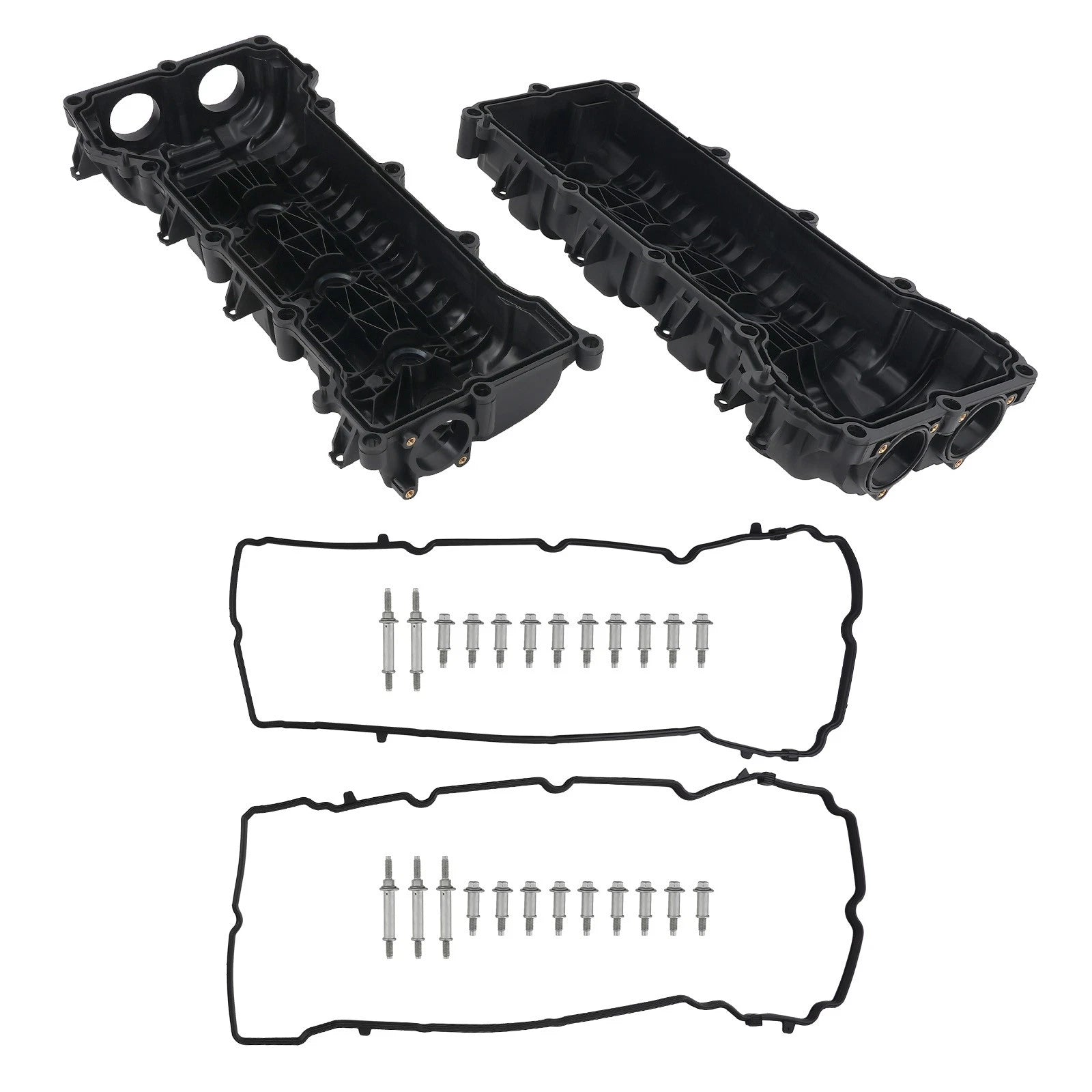 2X Engine Valve Covers with Gasket for Dodge Chrysler 300 Jeep Ram 1500 (2011-2023)