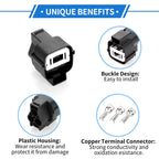 3 Pin Radiator Cooling Fan Connector Plug for Hyundai 
