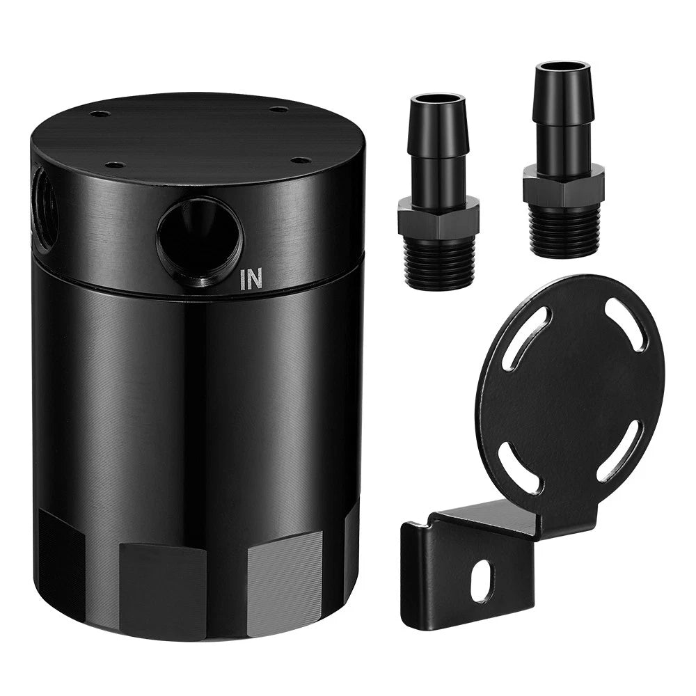Baffled Oil Catch Can Kit for Ford Mustang 2.3L EcoBoost (2015–2023)