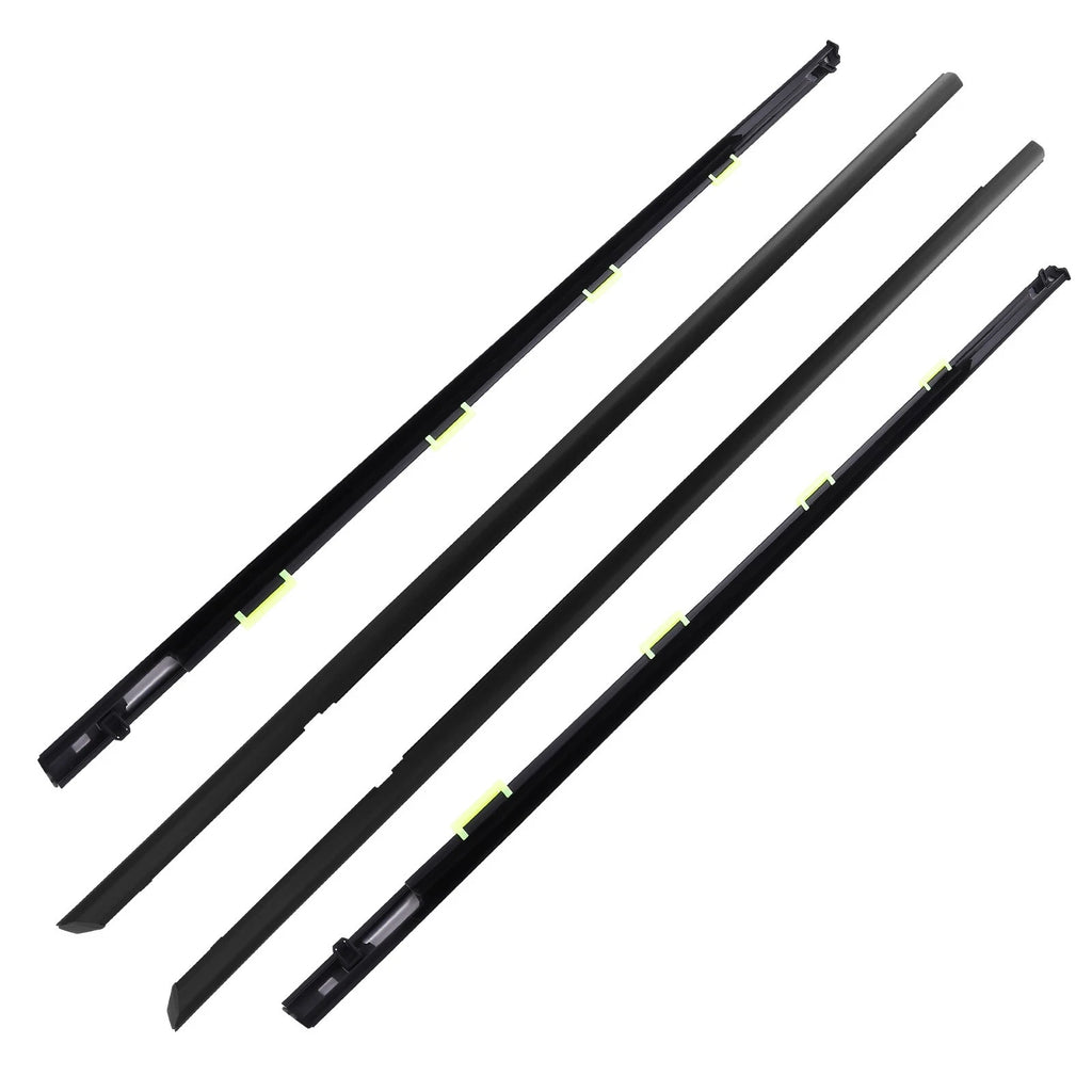 Window Door Belt Rubber Trim (4PCS) for Honda Civic DX 1996–2000 (4D)
