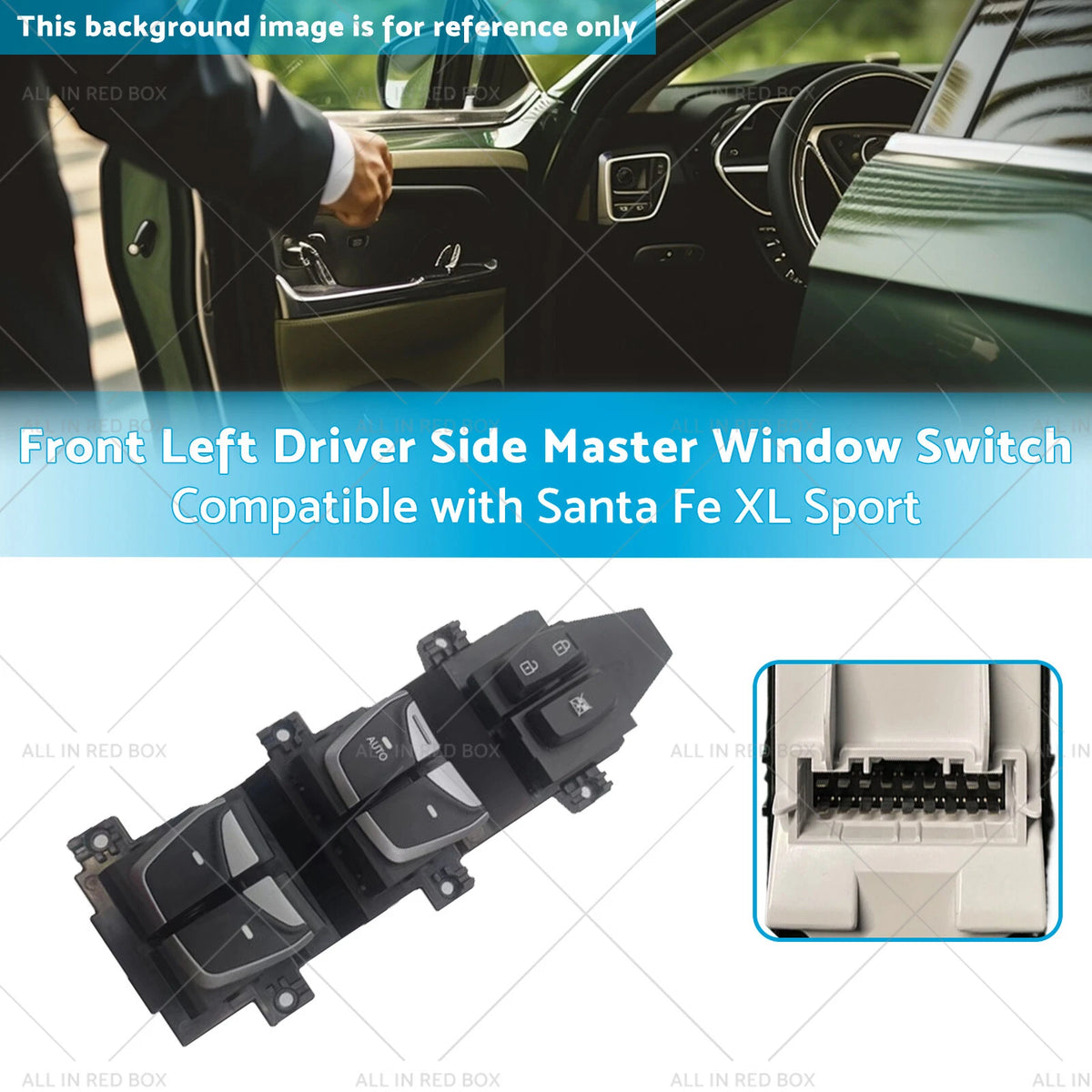 Master Window Switch for Hyundai Santa Fe XL (2017–2019)
