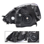 Halogen Headlight Assembly for Honda Fit Sport (2009–2011) Passenger Side