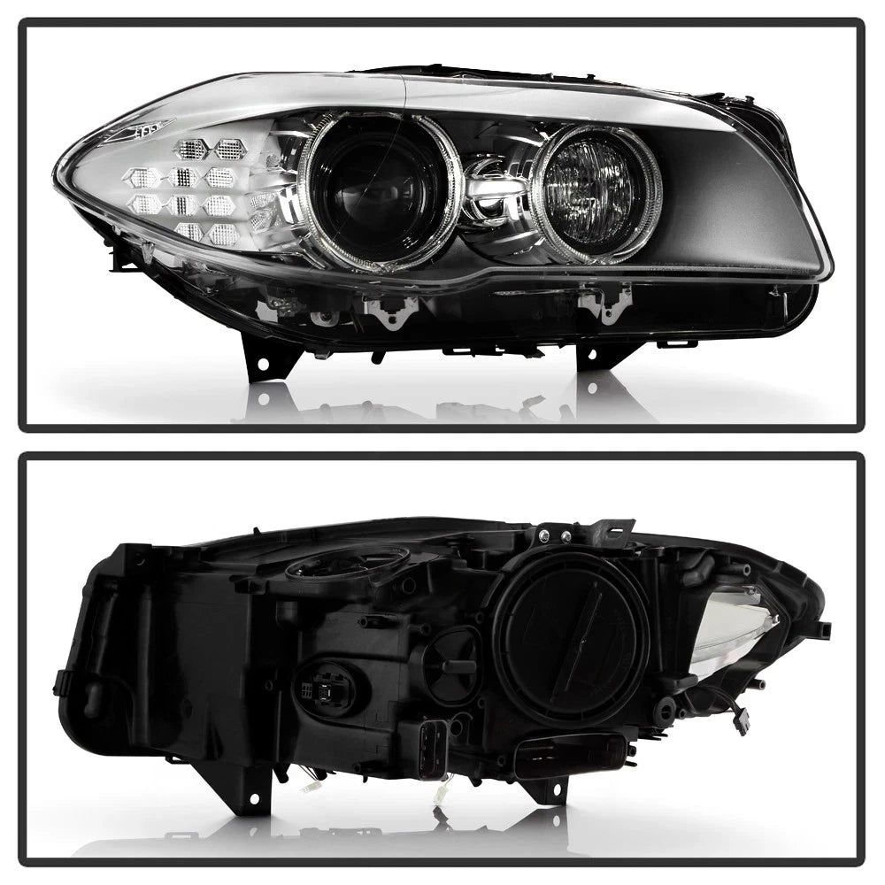 HID Projector Headlights Pair for BMW F10 528i 535i (2011–2013)