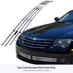 Stainless Chrome Billet Grille Insert for Chrysler Crossfire (2004-2008)