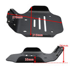 Aluminum Sump Guard Bash Plate for Moto Guzzi V9 Roamer/Bobber (2020–2024)