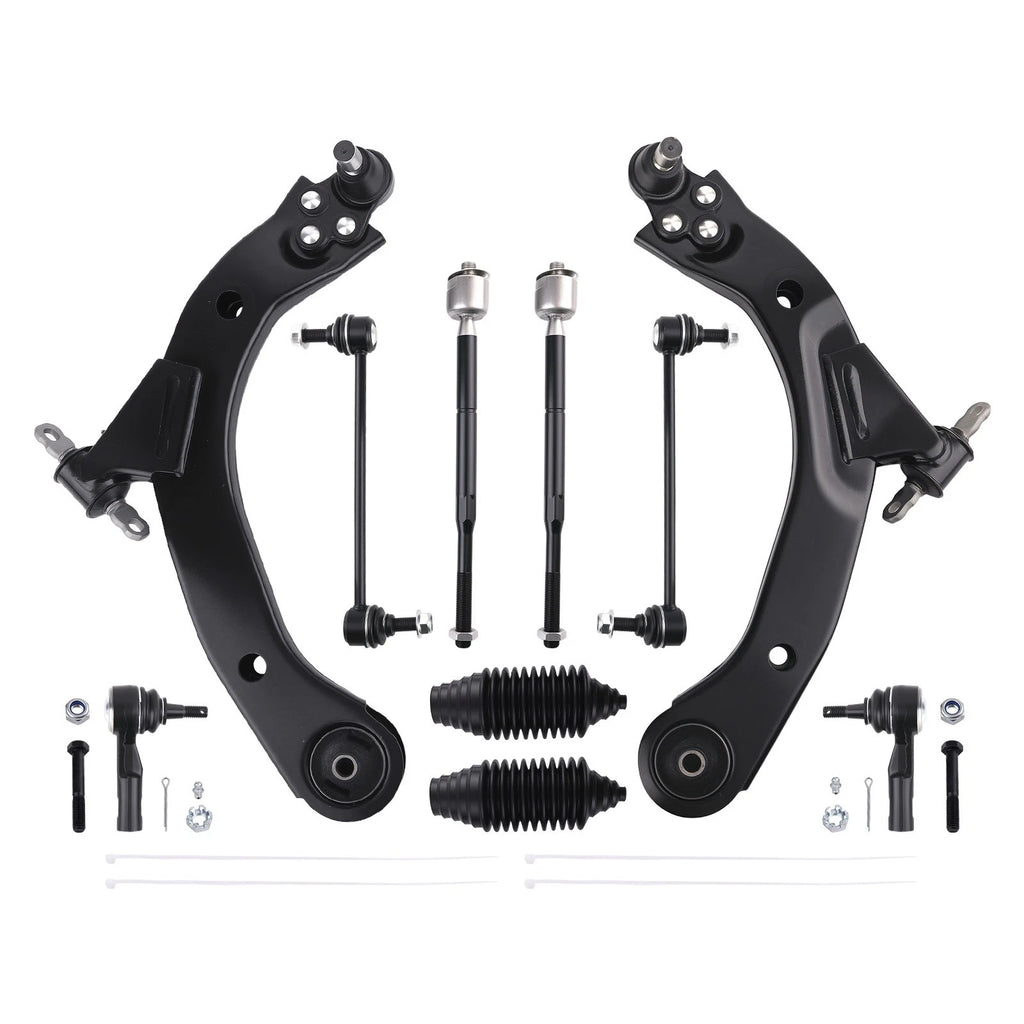 Set of 12 Front Strut Control Arms Sway Bar for Chevy Cobalt HHR (2005–2010)