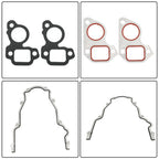 Timing Chain Cover with Water Pump Gaskets for GM LS1 4.8L 5.3L 5.7L (1997–2009)