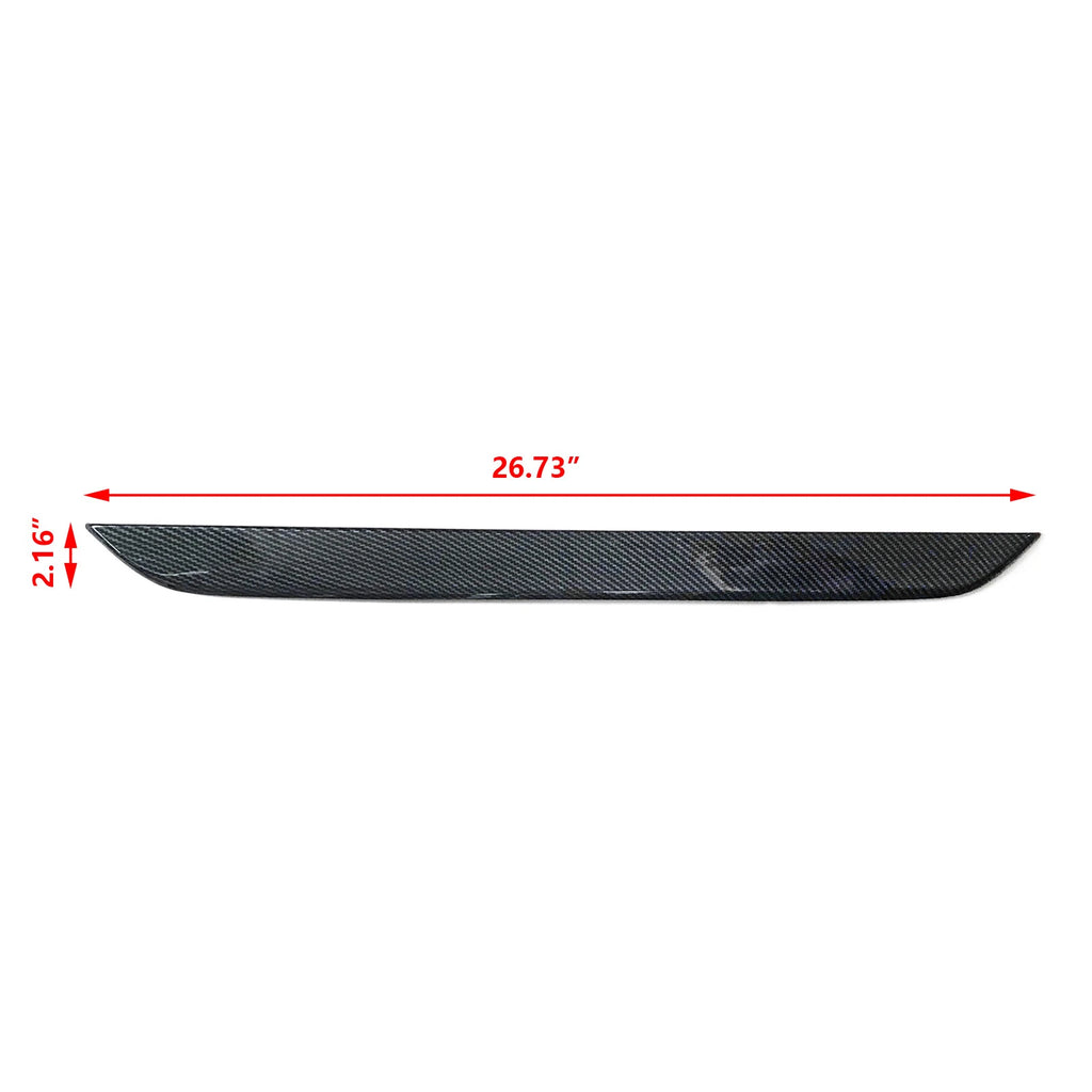 Carbon Fiber Style Trunk Tailgate Handle Cover Trim for Honda CR-V (2017-2022)