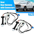 2X Rear Door Harness w/ Connectors 56051931AA for Dodge RAM 1500 2500 3500 (2010–2018)