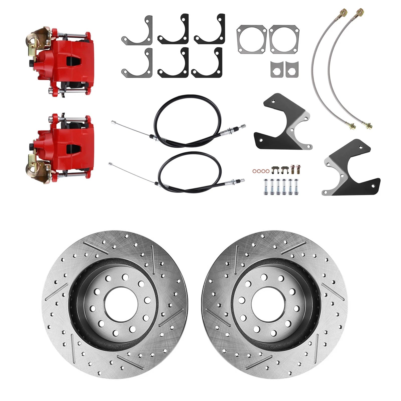 Complete Set Disc Brake Conversion Kit Rear for Pontiac Tempest (1964–1970)