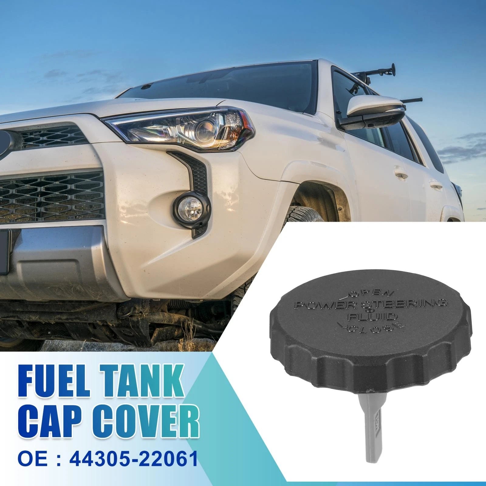 Power Steering Fuel Tank Cap Cover for Toyota Camry (1992–2001) 44305-22061