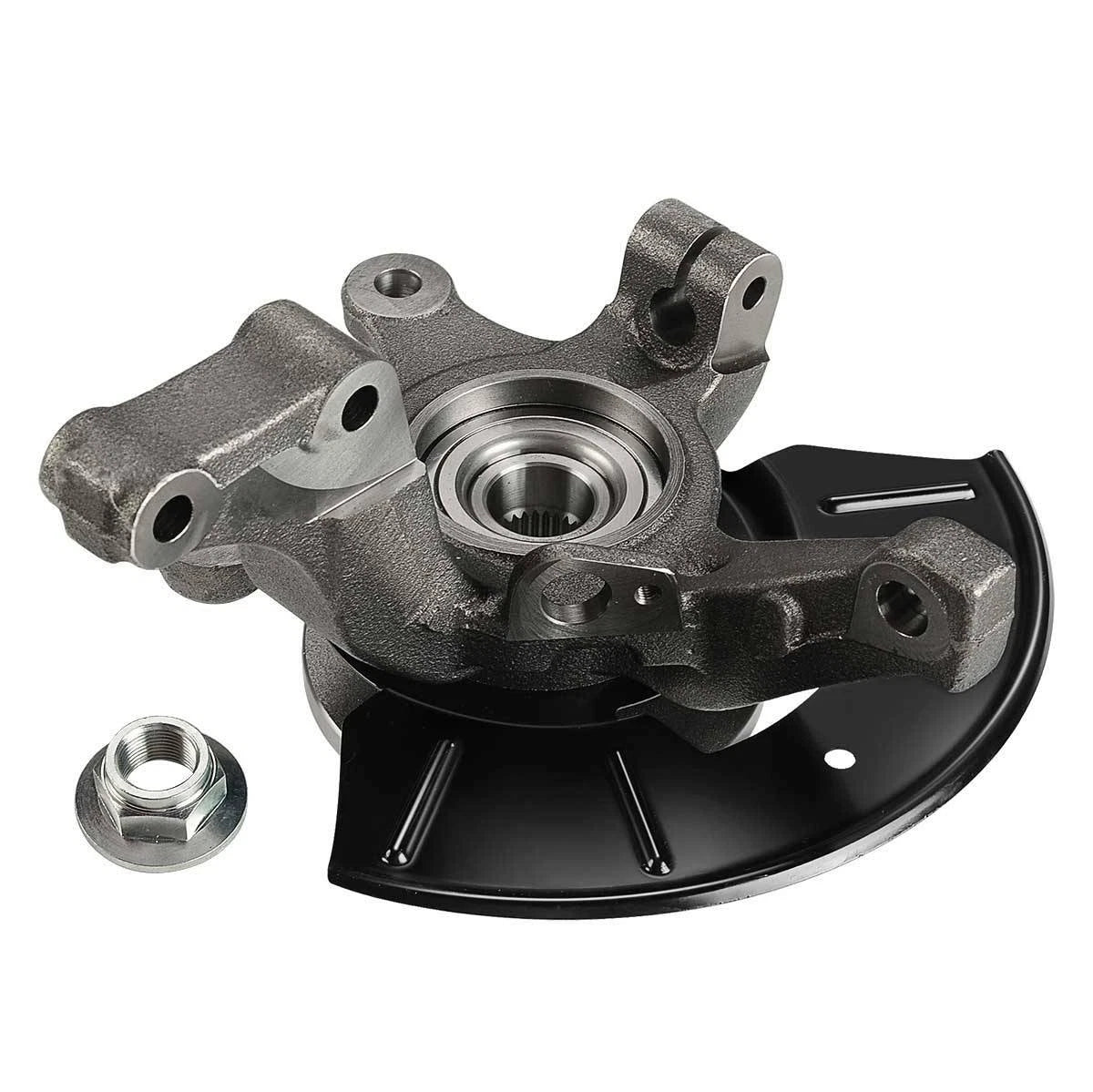 Front Left Steering Knuckle & Hub Bearing for Ford Escape (2001-2012)